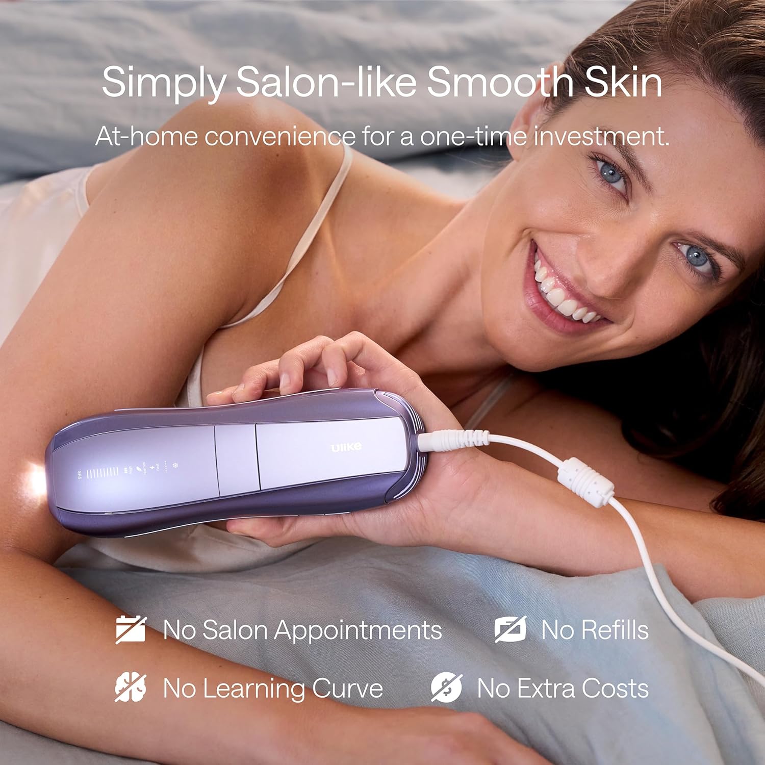 Veloura IceTouch™ IPL Device  (Powered by Ulike Air 3 IPL Hair Removal Device Technology)